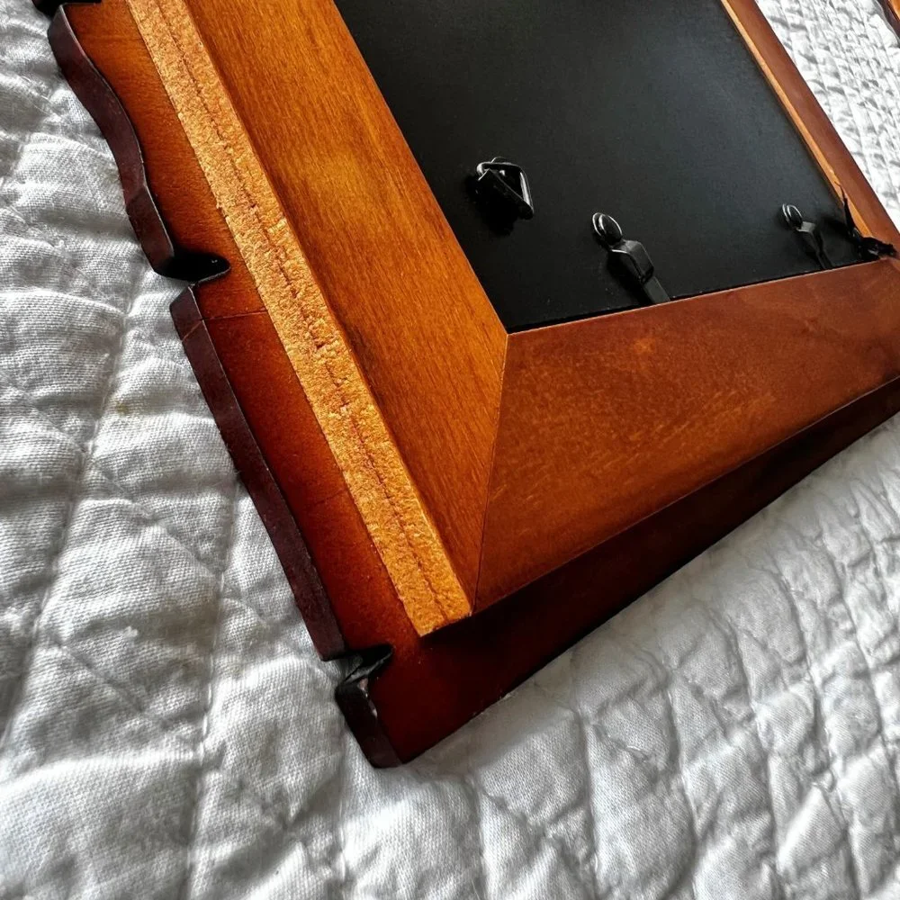 Crab Print & Unique WOOD FRAME
